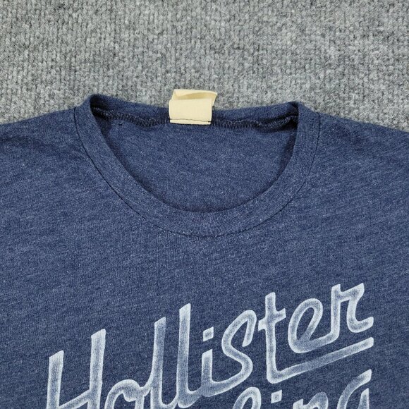 Hollister Shirt Women's Small Blue Surfing Co Graphic Tee Short Sleeve Top Adult - Picture 3 of 14